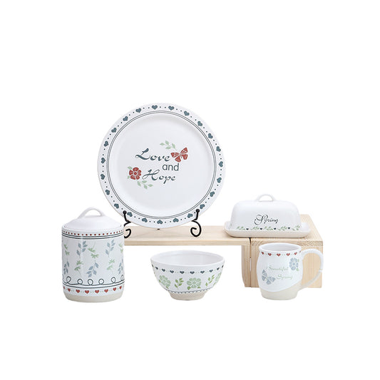 Dinnerware Sets Dinnerware Set Dish Set Ceramic Plates and Bowls Sets