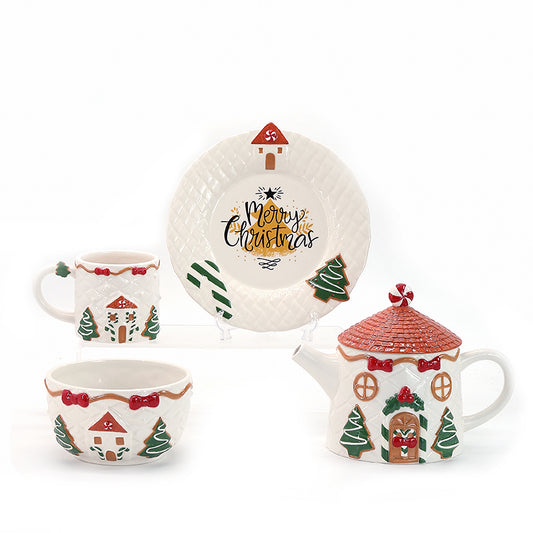 Ceramic Tableware Set Christmas Collection Kitchenware Ceramic Speciality